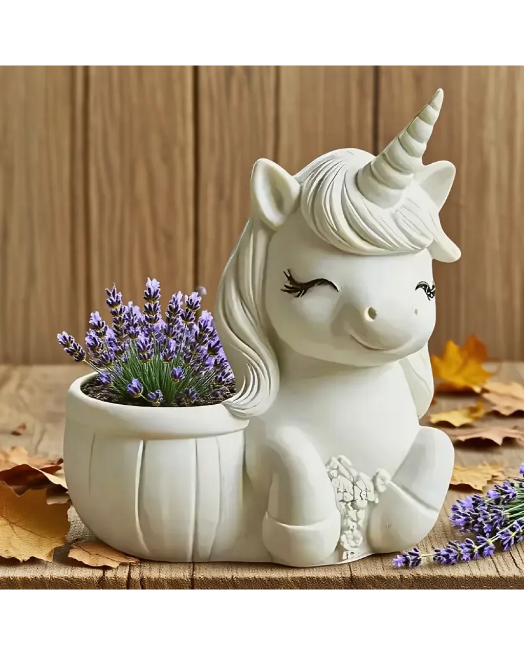 YY5982 Unicorn Mum Saksı Silikon Kalıp